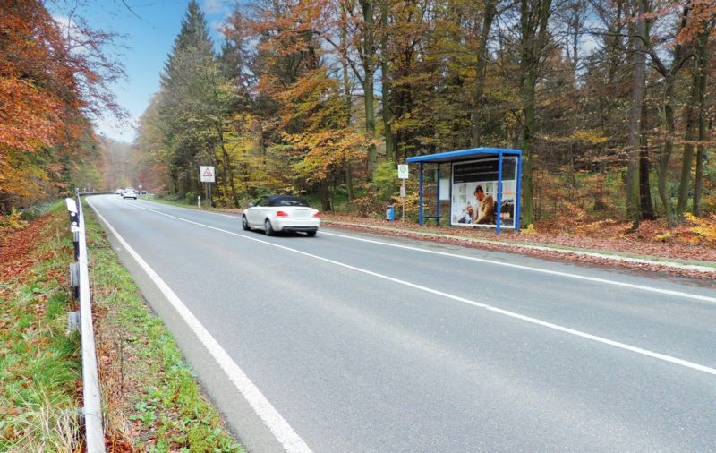 Hunsrückhöhenstr (B 327)/Hübinger Weg gg/Hst Waldesch König von Rom ew