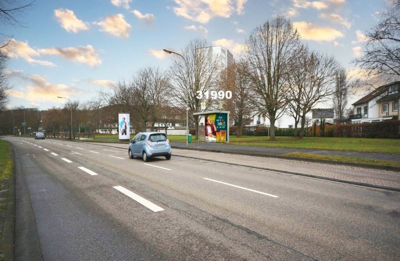 Schlachthofstr TK gg re (B 49)/Rauentalshöhe nh/Hst Verwaltungszentrum aw