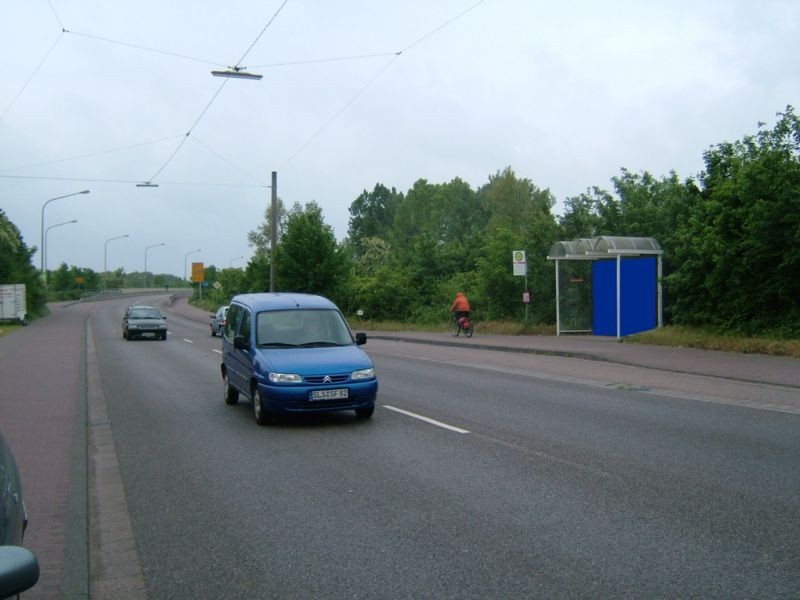 Saarlouiser Str.Ortsausgang HST Halenstr. gg Autohaus