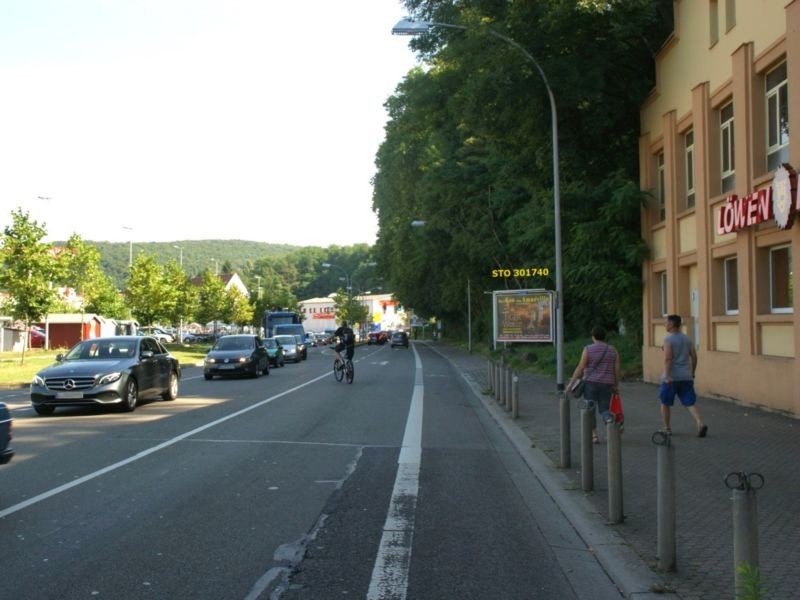 Dudweiler Landstr Casino PPL Quer AW /Bauhaus Enf vor /(B 41) Ampel   /V