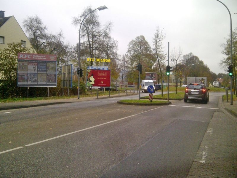 Großblittersdorfer Str /Friedrich-Ebert-Str Kreisel vor /Frankreich nh