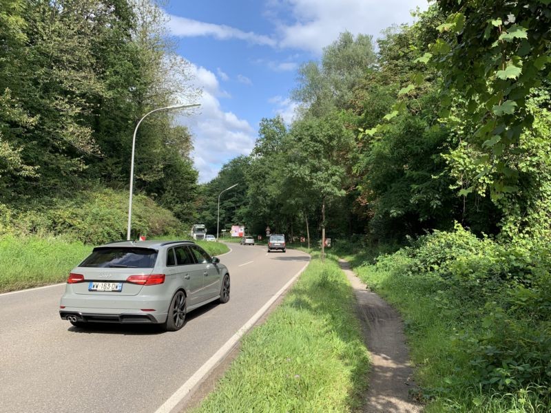 Deutschmühlental/Folsterweg/Gersweilerstr Ortseinwärts Frankreich Grenze nh