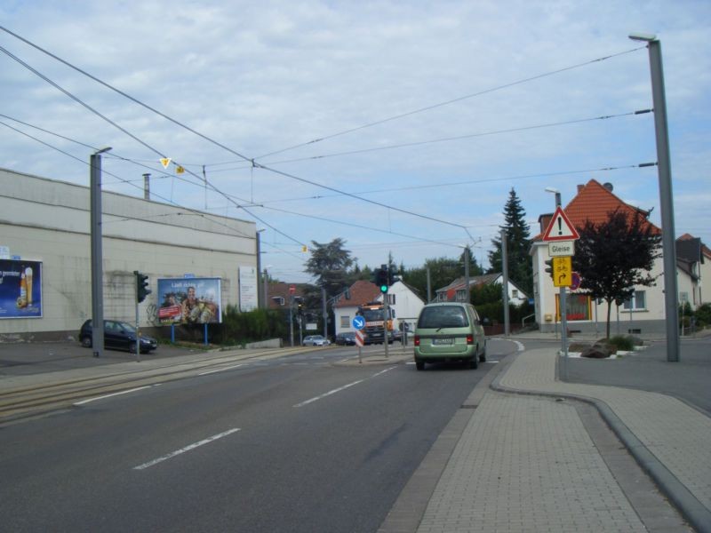 Saarbrücker Str  29 quer POS li /(B268) Ampelanlage Zentrum /Rathaus V