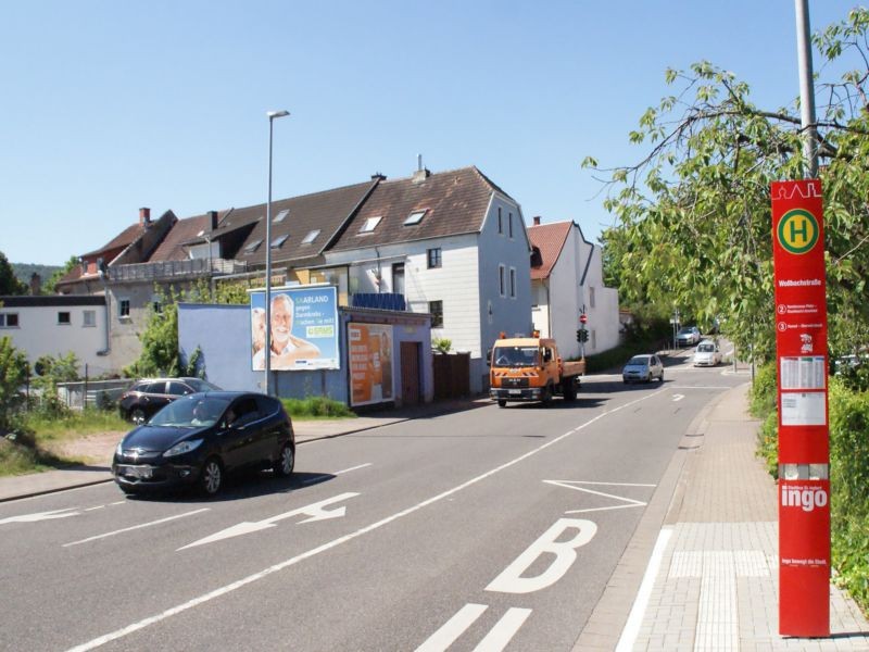 Wollbachstr Quer /Pfarrgasse vor /Ampel Zentrum   /V