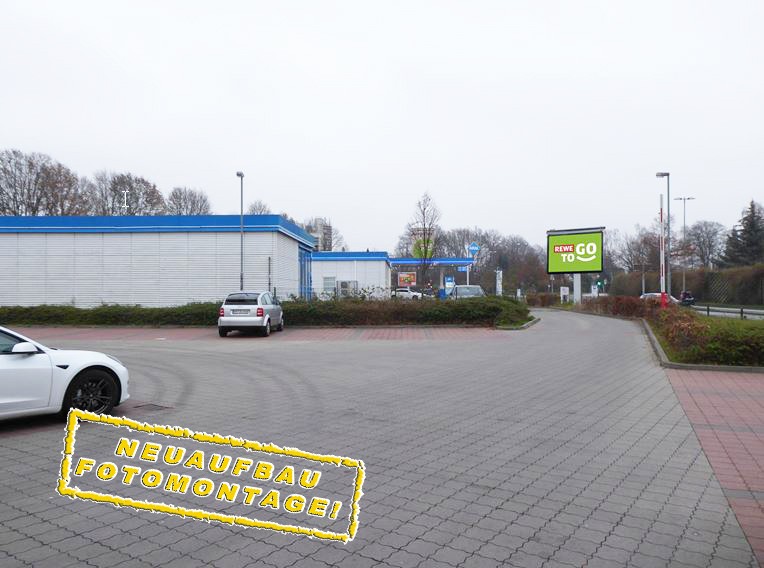 Nettelnburger Landweg   2 RS Sicht Lidl