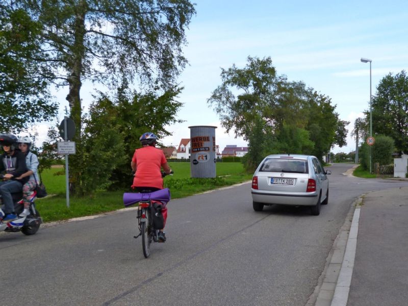 Wittislinger Str. gg. Einm. Schultheißstr.