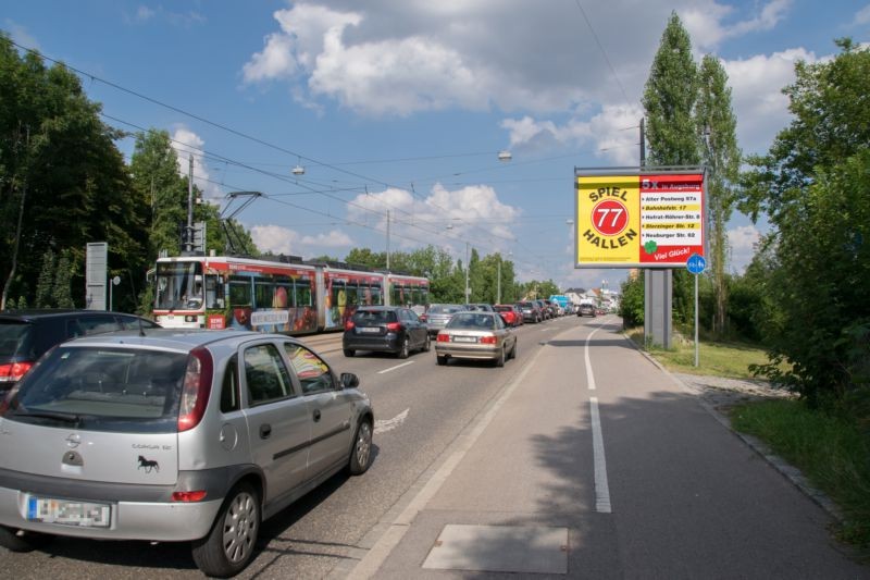 Friedberger Str.  / Am Eiskanal / Ri. Friedberg VS