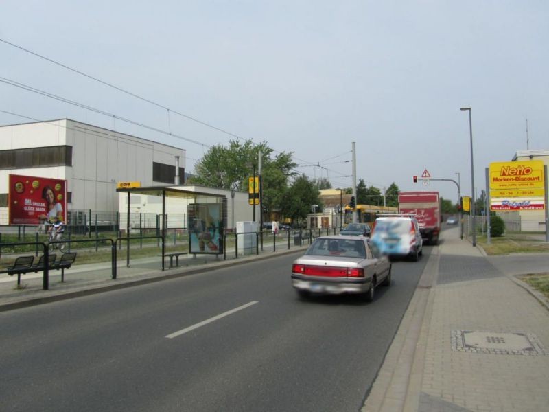 Niedersedlitzer Str.  / Haltest. Trattendorfer Str. / geg. Einf. Netto