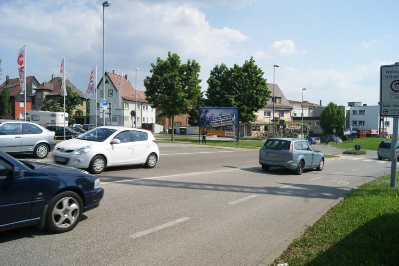 Kreisverkehr Winnender Str.  / Korber Str. RS Fahrtr. Stadt