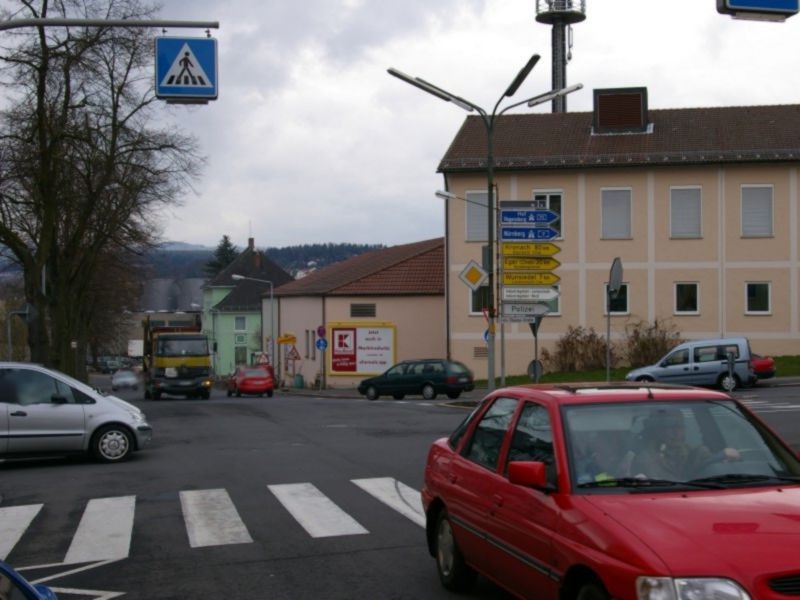 Sechsämterplatz  / geg. Einm. Goethestr.