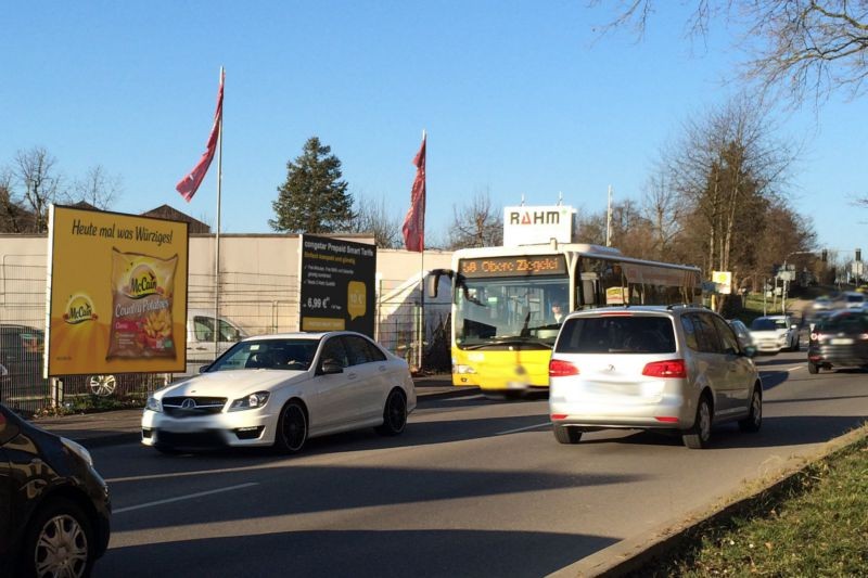 Schmidener Str.  geg. Haltest. Kleiner Ostring re.