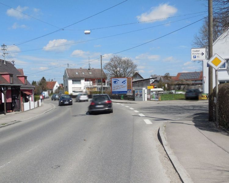 Bergstr. 1 (St 2026)  / Welserstr. quer VS