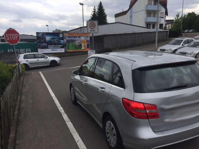 Gaildorfer Str.  / geg. Ausf. Kaufland re. quer