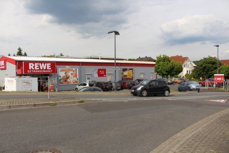 Weihersgrund  / Weitzkaut 1 / Rewe neb. Eing. Getränkem.