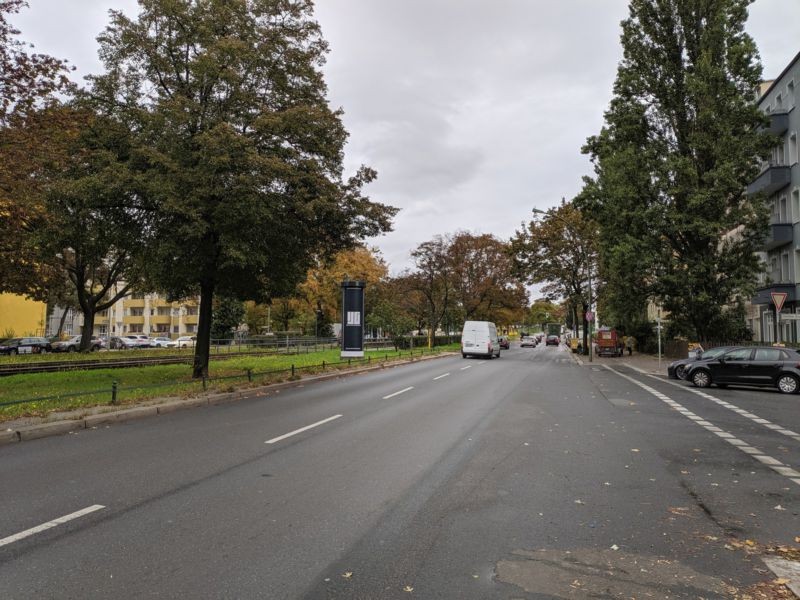 Osloer Str. Mittelinsel vor Stettiner Str.