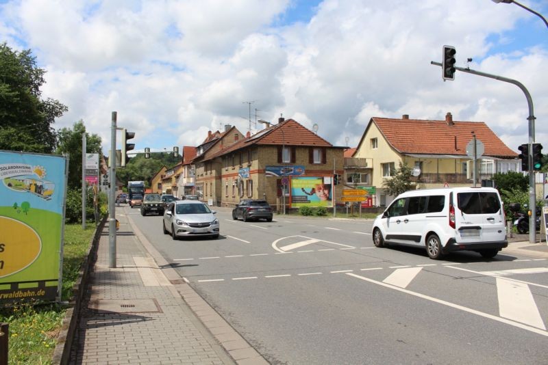 Weinheimer Str. 17a (B 38)  / Bonsweiherer Str. quer VS