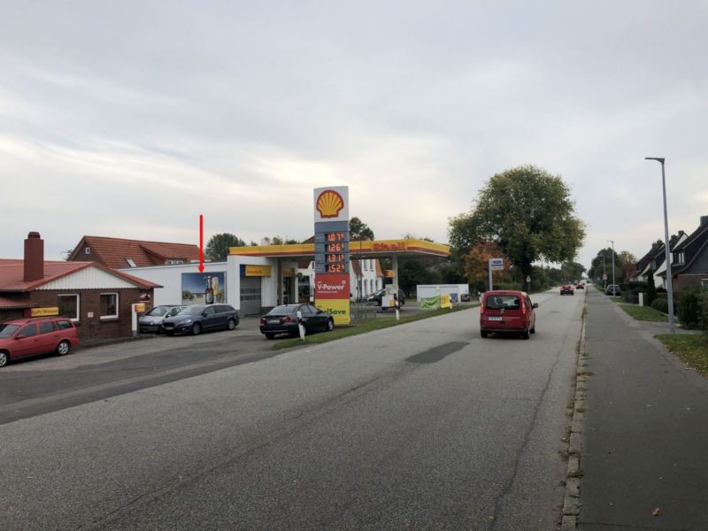 Kieler Chaussee 55  / Tankstelle quer li.