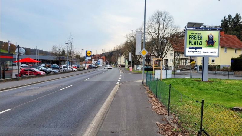 Homberger Str.  geg. Nr. 140 / Aldi / Logo-Getränke VS