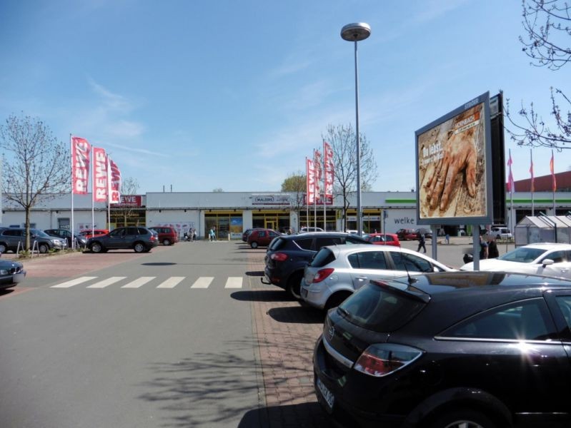 Borsigstr.   2-6/REWE geg. Eing. Si. Hornbach