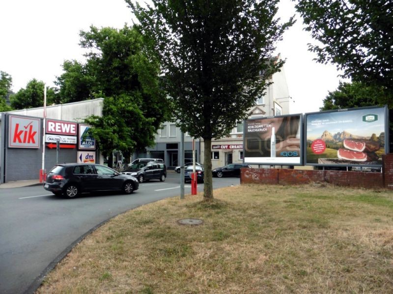 Altenderner Str.  14 quer/REWE Einf.