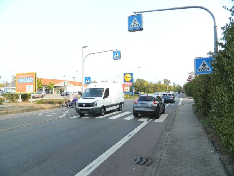 Heidelberger Str.  19 quer li./Netto Si. Str.