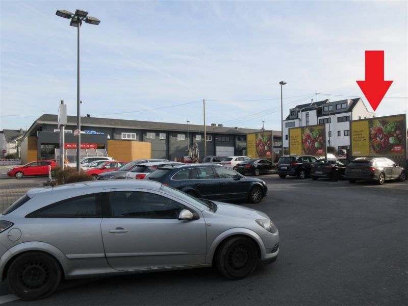 Rheinstr.  78/REWE PP/Si. Mühlenweg