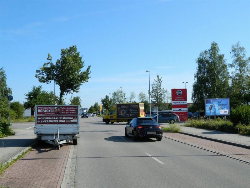 Leimbergerstr.  77/Hagebau Si. Str. quer bei Einf.