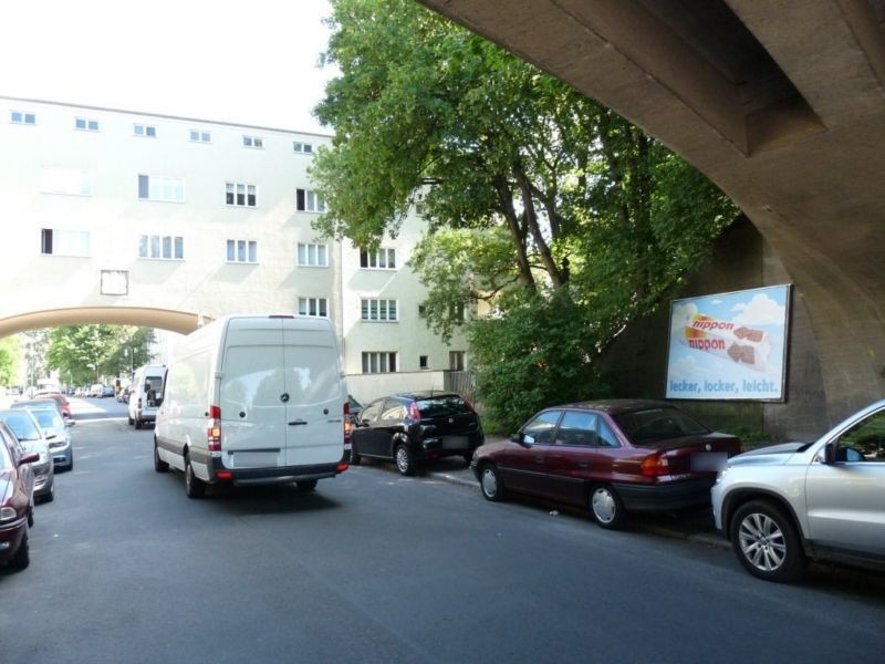 Quellweg, nach DB-Br. re./Ri. Goebelstr.