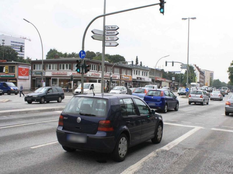 Hammer Str.  4/Wandsbeker Marktstr. quer