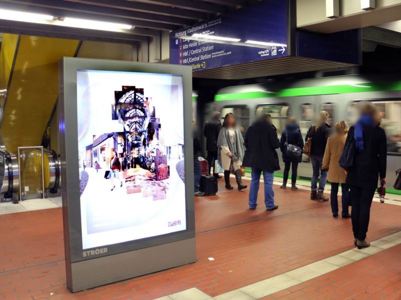 U-Bf. Aegi./obere FE mi./Si. Rolltreppe