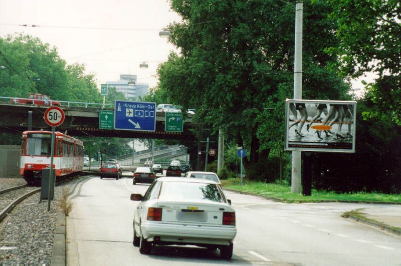 Pfälzischer Ring/Zoobrücke Ri. Deutz/We.re.