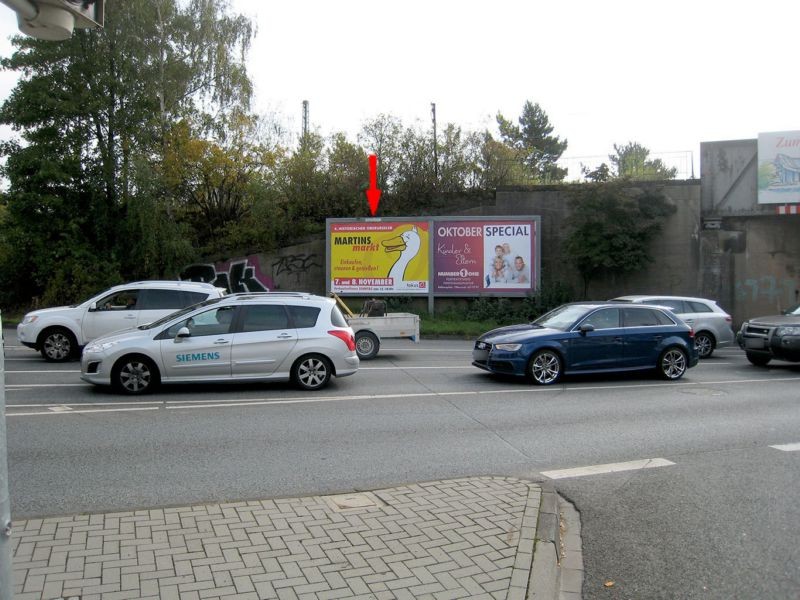 Homburger Landstr./hinter DB-Ufg. Rg. HG links