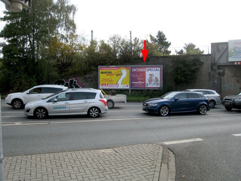 Homburger Landstr./hinter DB-Ufg. Rg. HG rechts