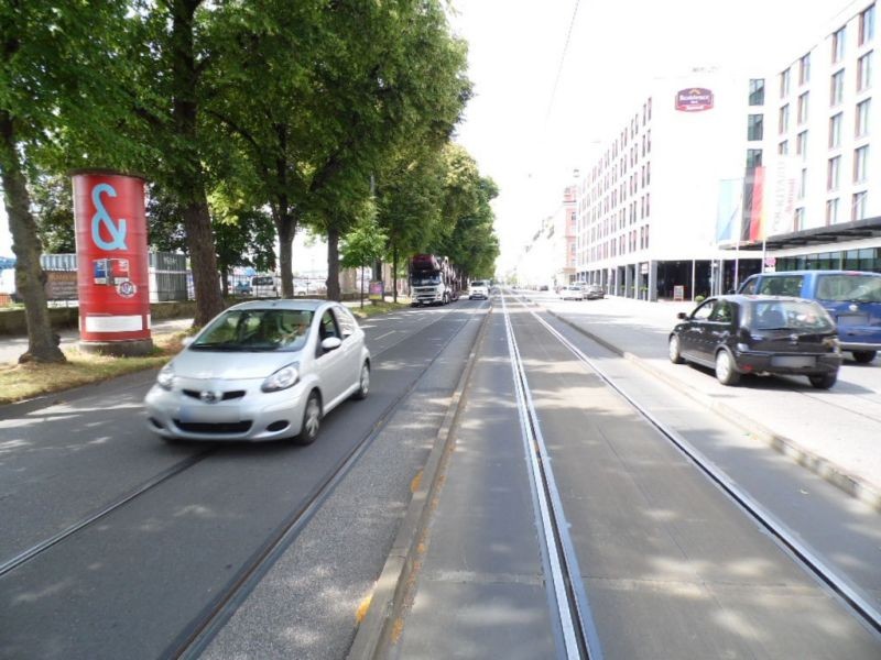 Orleansstr. 200 Meter vor Berg-am-Laim-Str.