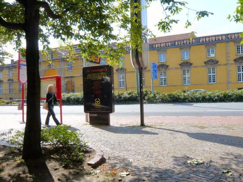 Neuer Graben geg. Schloss/PH Ledenhof/Si. Gehweg