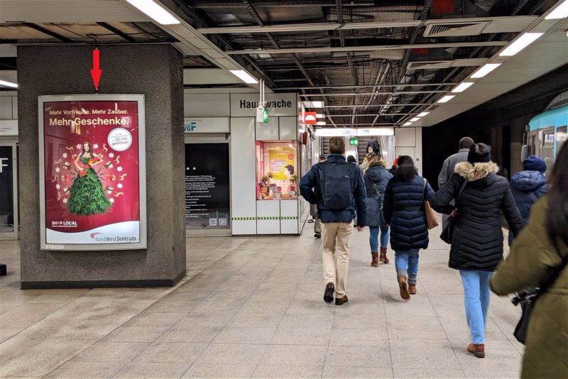 Hauptwache/D-Ebene/Ri. Südbf /Ausg. Hauptwache