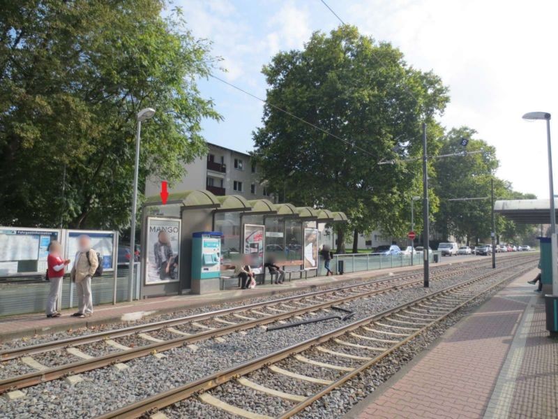 Stresemannallee/Liegnitzer Str. geg./innen li.