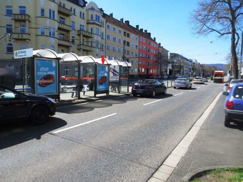 Wilhelmshöher Allee/Kirchweg saw./außen re.