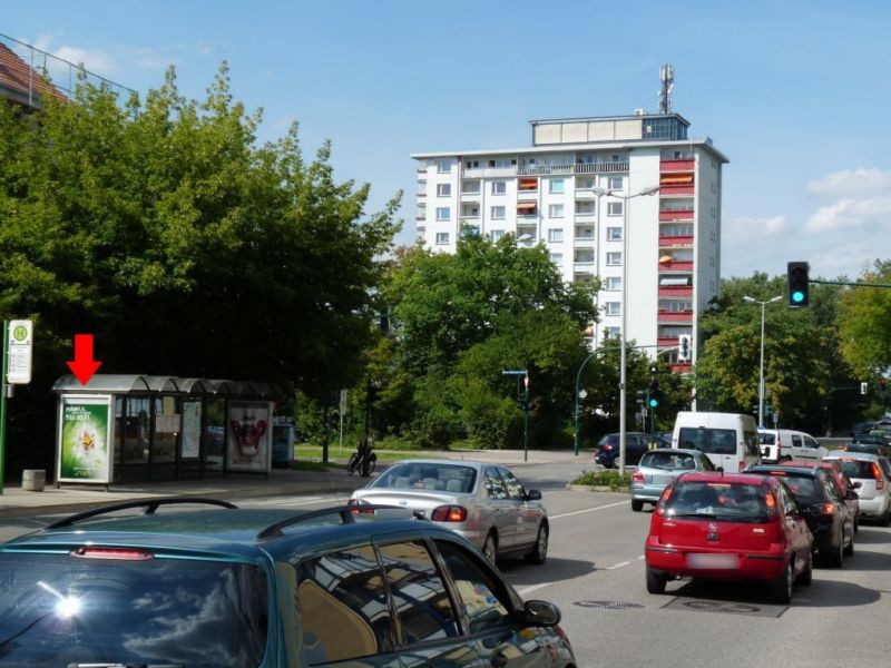 Brielower Str. vor Nr. 21-22 , li./We.li.