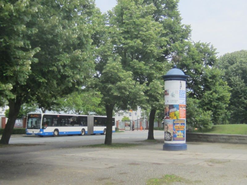 Kopernikusstr. vor Schwimmhalle