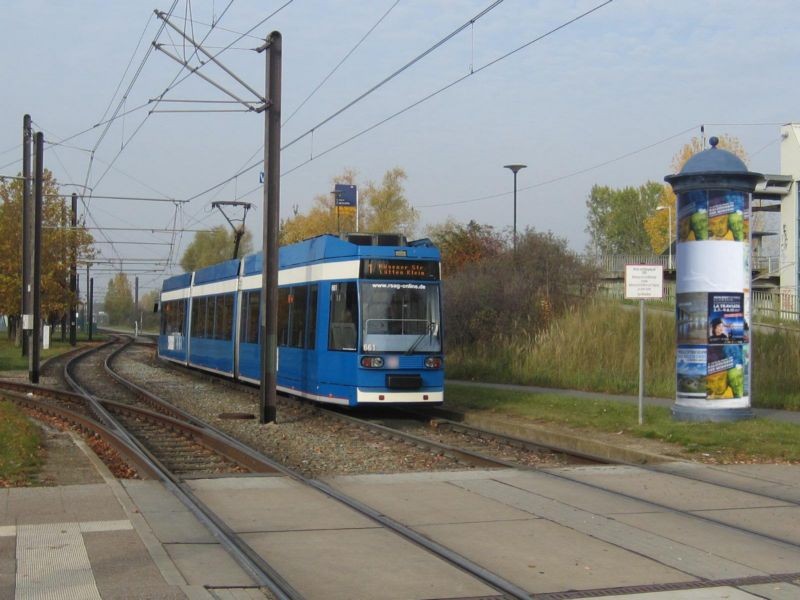 Straßenbahnendhaltestelle Marienehe