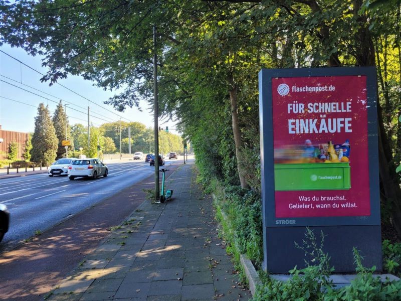 Mülheimer Str./Nh. Brehmsweg/geg. Eing. Zoo/We.re.