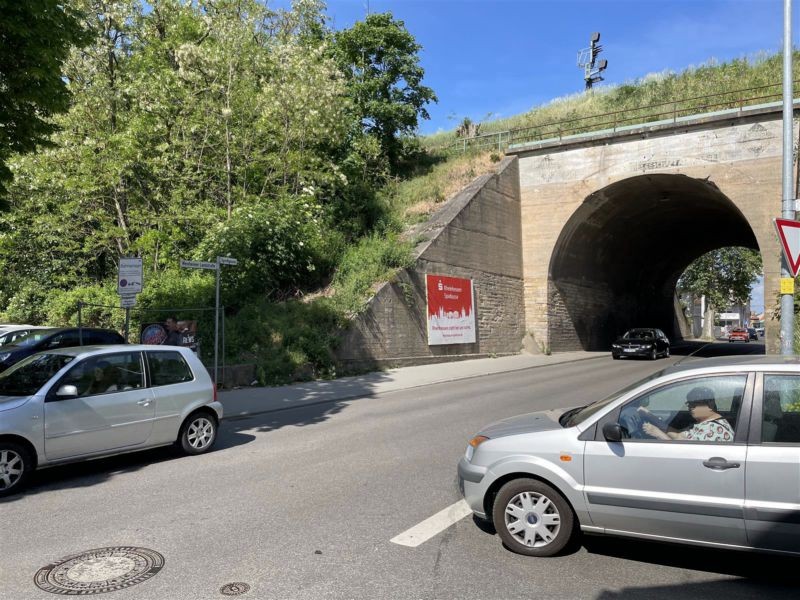Weinheimer Landstr./geg. Ebertstr./Ufg.