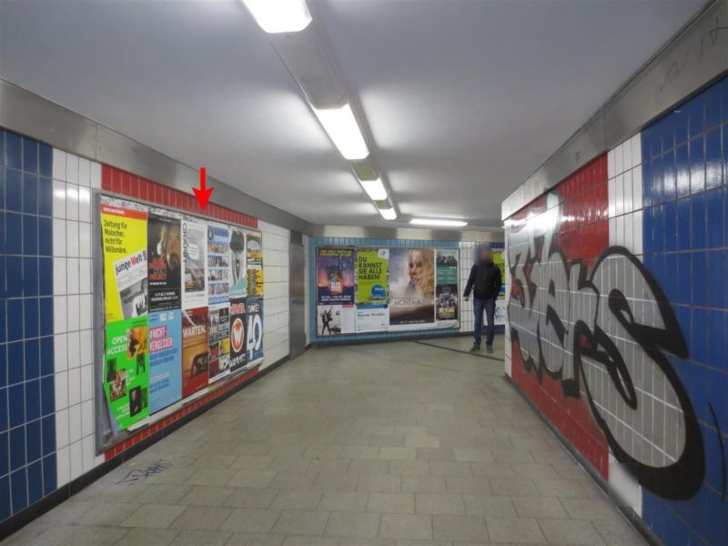 U-Bf Burgstr. Tunnel Ri. Ausg. Grevenweg 1. Sto.