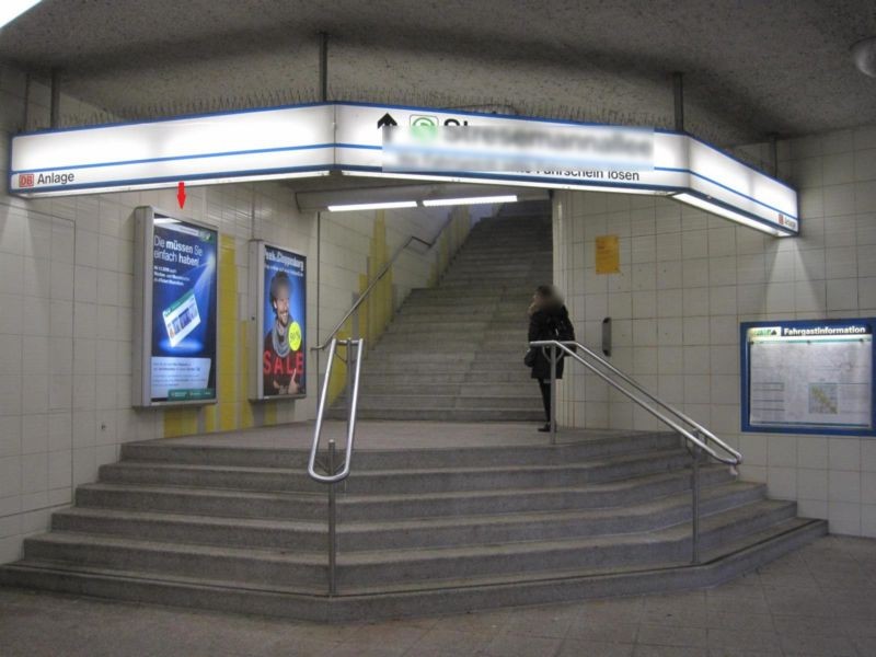 S-Bf Stresemannallee, Eingangsbereich, 1.Sto.