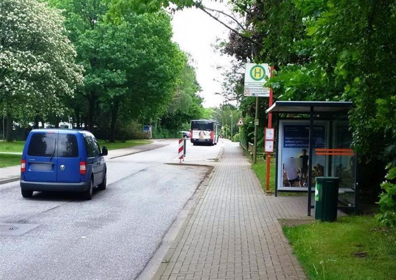 Falkenhorst vor Matthias-Claudius-Weg innen