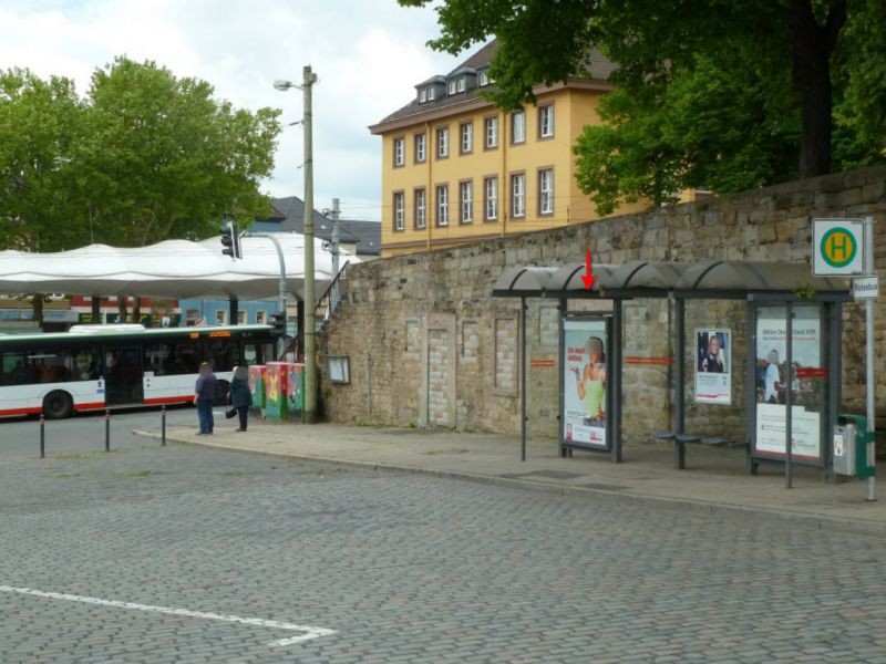 Kornmarkt/Nh. Ruhrstr./Mauer Johanniskirche/li.VS