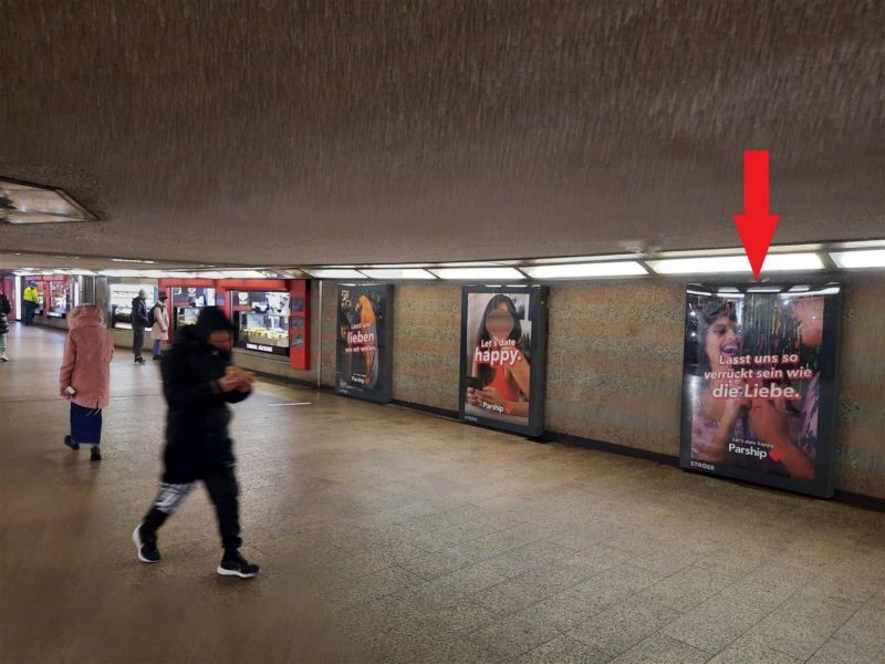 Hbf-Süd Durchgang Rtg. Mönckebergstr. - rechts