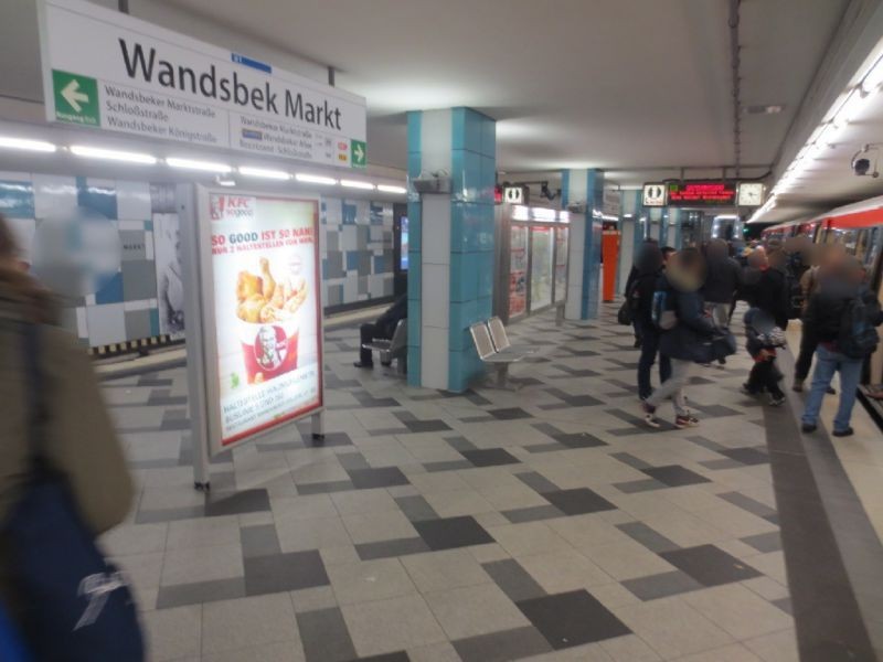 U-Bf Wandsbek-Markt Bstg.Gl.1-2 Sto.