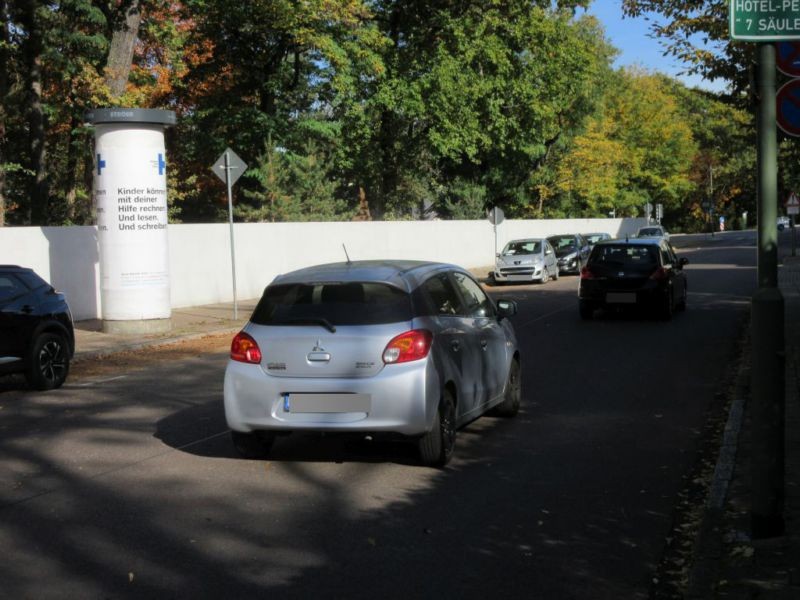 Ziebigker Str. vor Einmdg. Peusstr.